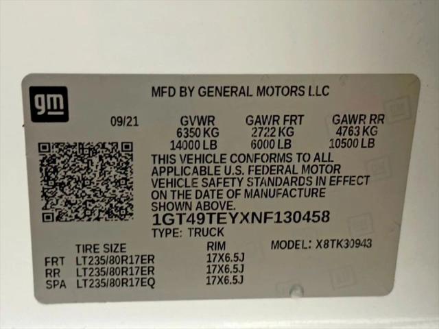 2022 GMC Sierra 3500HD 4WD Crew Cab Long Bed SLE