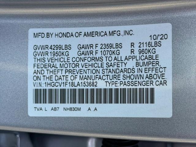 2020 Honda Accord LX