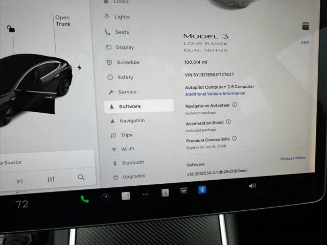 2018 Tesla Model 3 Long Range