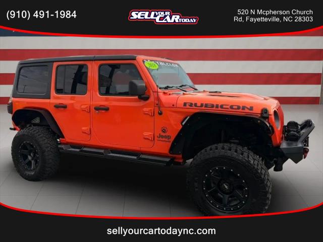 2018 Jeep Wrangler Unlimited Rubicon 4x4 for sale in Fayetteville, NC