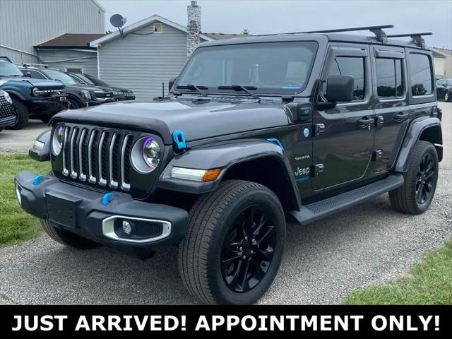 2022 Jeep Wrangler 4xe Unlimited Sahara 4x4 for sale in Noblesville, IN
