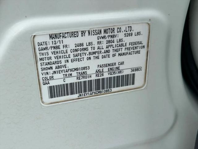 2012 INFINITI M35h M35h