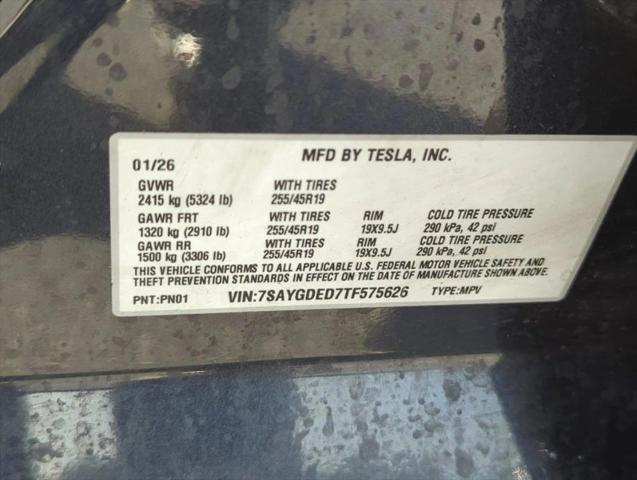 2026 Tesla Model Y Premium Rear-Wheel Drive
