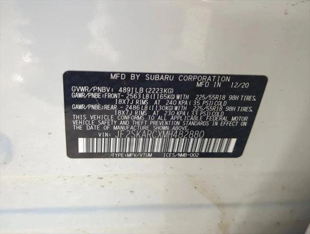 2021 Subaru Forester Sport