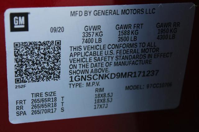 2021 Chevrolet Tahoe 2WD LT