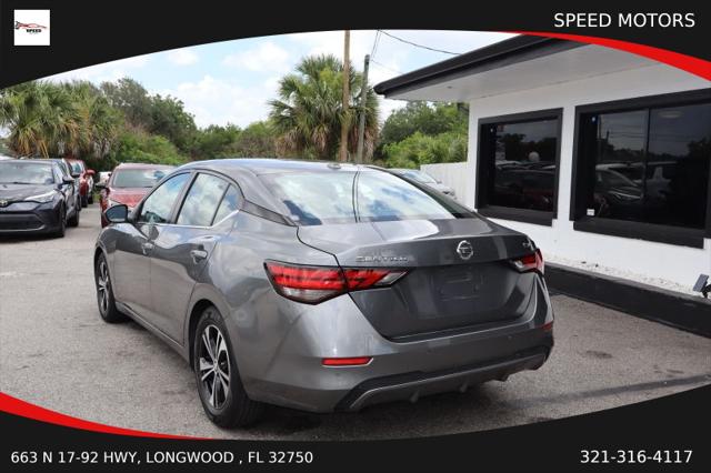 2021 Nissan Sentra SV Xtronic CVT