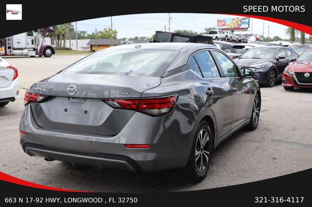2021 Nissan Sentra SV Xtronic CVT