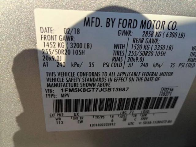 2018 Ford Explorer Sport