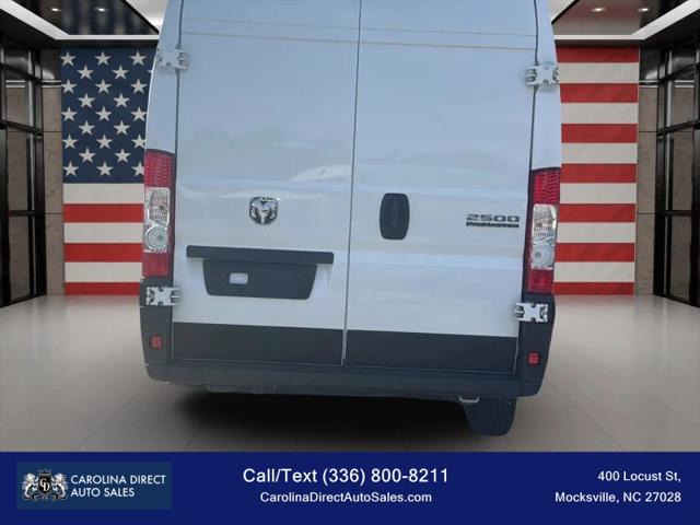 2023 Ram ProMaster 2500 Cargo Van High Roof 159" WB