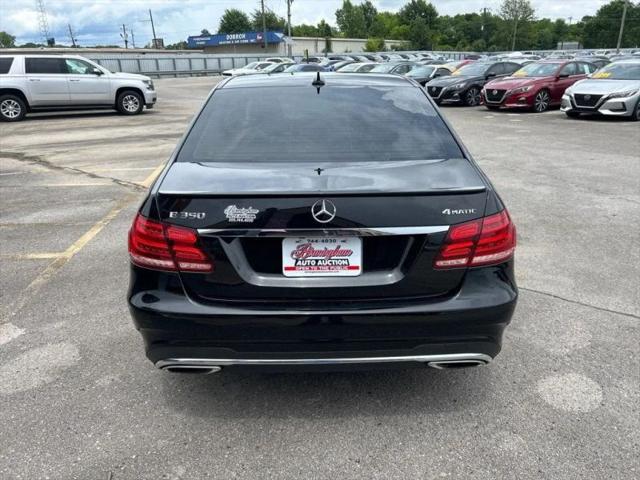 2015 Mercedes-Benz E 350 4MATIC