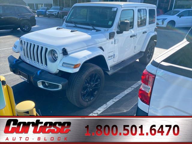 2022 Jeep Wrangler 4xe Unlimited Sahara 4x4 for sale in Rochester, NY