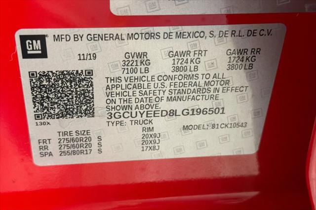 2020 Chevrolet Silverado 1500 4WD Crew Cab Short Bed RST