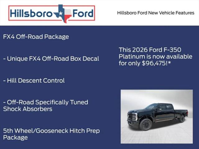 2026 Ford F-350 King Ranch Pickup 4D 6 3/4 ft