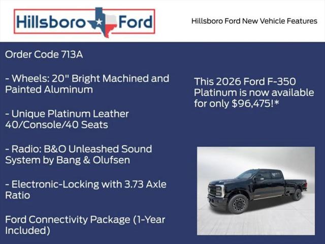 2026 Ford F-350 King Ranch Pickup 4D 6 3/4 ft