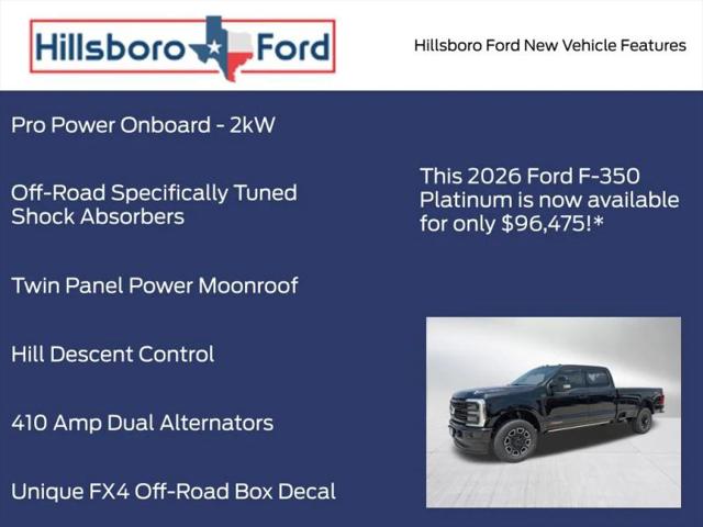 2026 Ford F-350 King Ranch Pickup 4D 6 3/4 ft