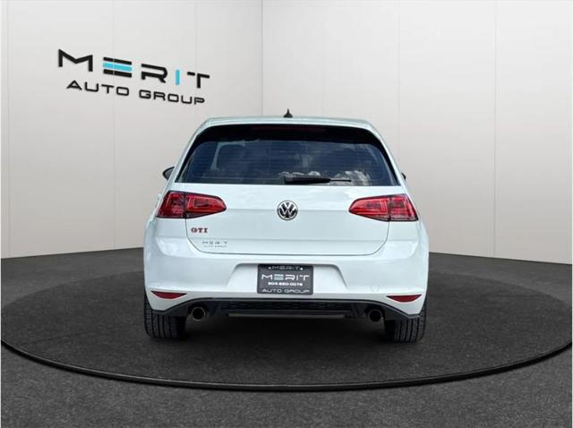 2016 Volkswagen Golf GTI Autobahn w/Performance Package 4-Door