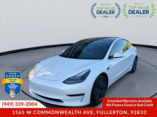 2021 Tesla Model 3 Standard Range Plus Rear-Wheel Drive