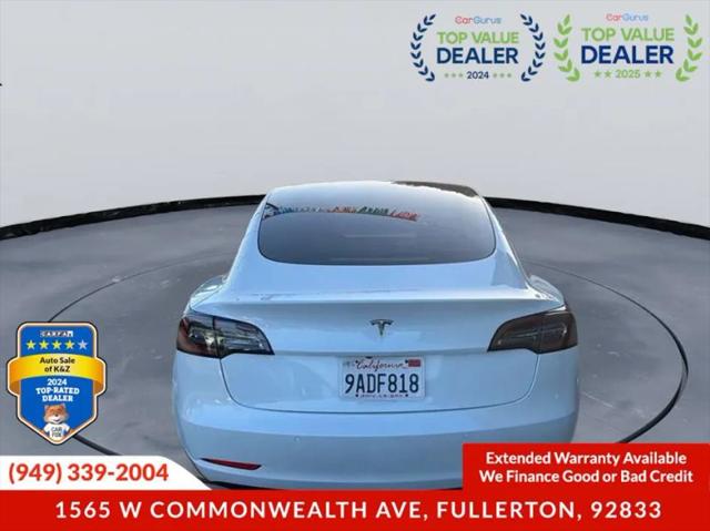 2021 Tesla Model 3 Standard Range Plus Rear-Wheel Drive