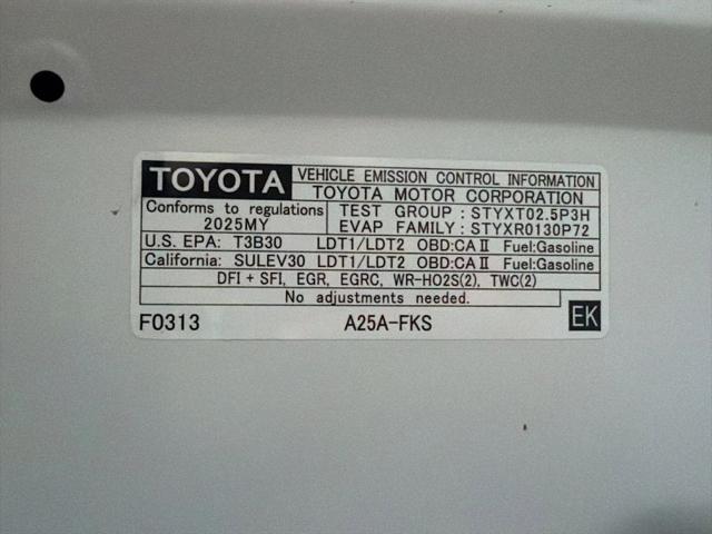 2025 Toyota RAV4 XLE Premium