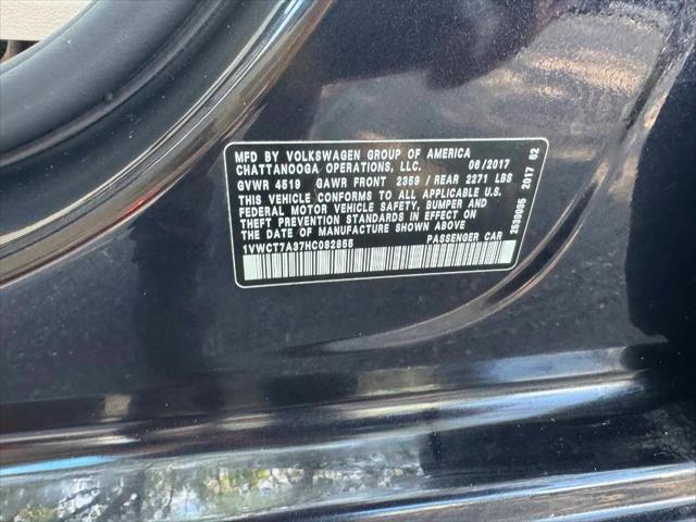 2017 Volkswagen Passat 1.8T SEL Premium