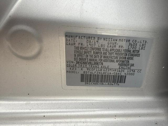 2020 Nissan Versa SV Xtronic CVT
