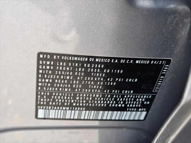 2021 Volkswagen Tiguan 2.0T SE R-Line Black