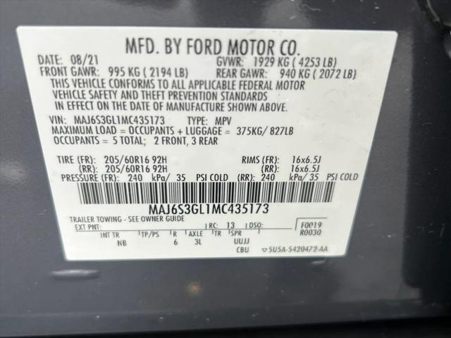 2021 Ford EcoSport SE