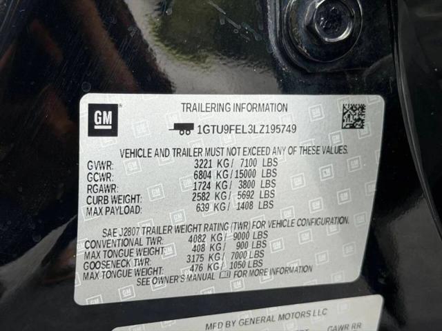 2020 GMC Sierra 1500 4WD Crew Cab Standard Box Denali