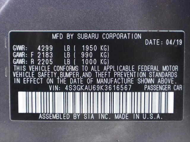 2019 Subaru Impreza 2.0i Limited