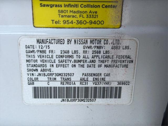 2016 INFINITI QX50 Base