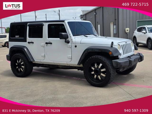 2014 Jeep Wrangler Unlimited Sport for sale in Denton, TX