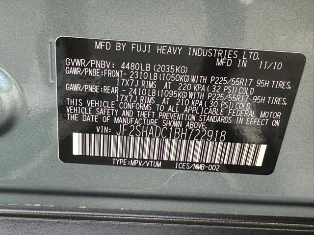 2011 Subaru Forester 2.5X Premium