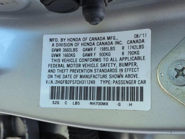 2012 Honda Civic LX