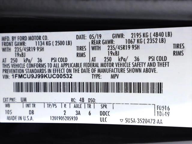 2019 Ford Escape Titanium