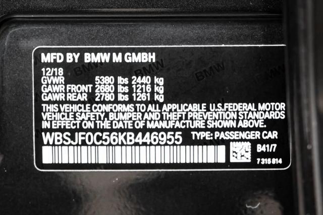 2019 BMW M5 Competition