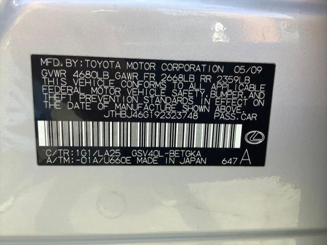 2009 Lexus ES 350 350
