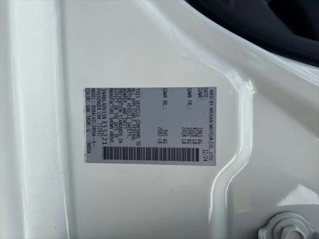 2025 Nissan Altima SV FWD