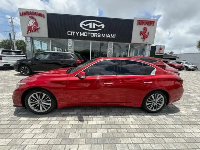 2024 INFINITI Q50 LUXE AWD