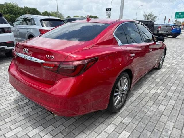 2024 INFINITI Q50 LUXE AWD