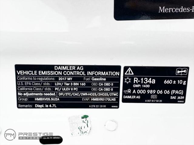 2017 Mercedes-Benz S 550 S 550