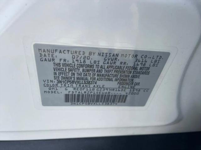 2020 Nissan Kicks S Xtronic CVT
