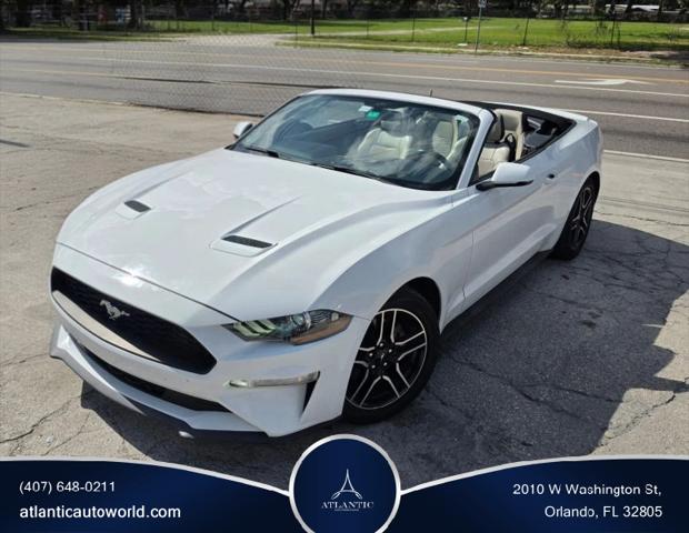 2020 Ford Mustang EcoBoost Premium Convertible for sale in Orlando, FL