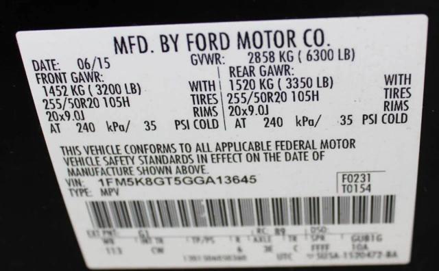 2016 Ford Explorer Sport