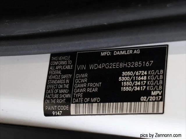 2017 Mercedes-Benz Metris Standard