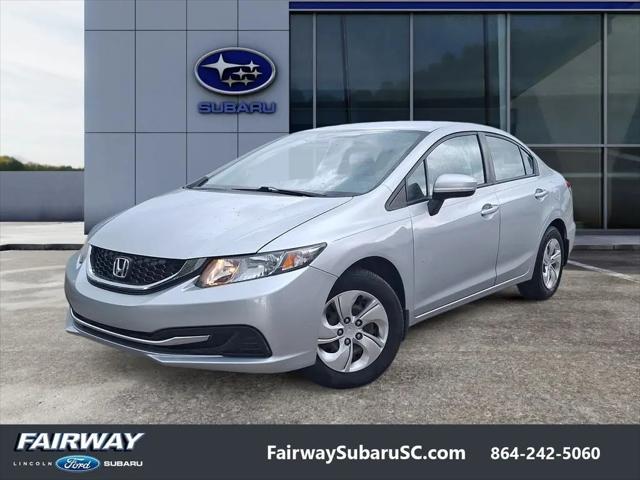 2015 Honda Civic LX for sale in Greenville, SC