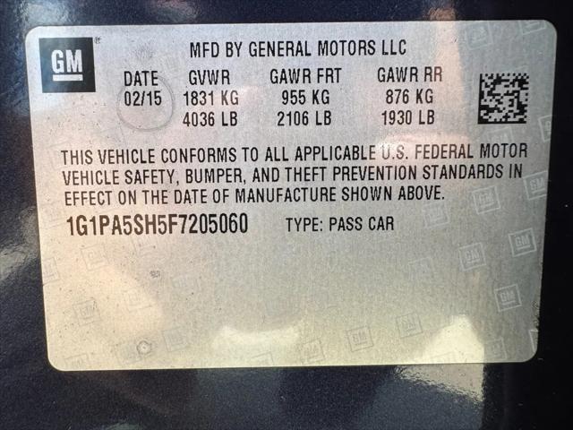 2015 Chevrolet Cruze LS Auto