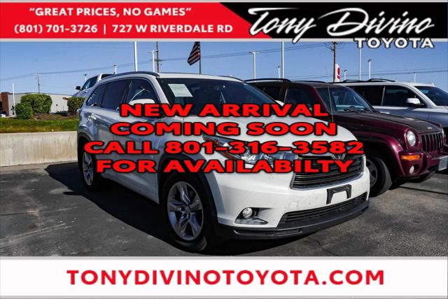 2014 Toyota Highlander Limited Platinum V6 for sale in Riverdale, UT