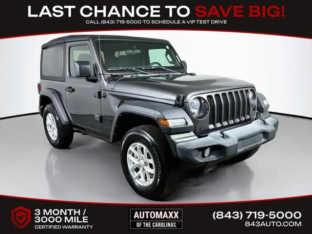 2023 Jeep Wrangler 2-Door Sport S 4x4 for sale in Summerville, SC
