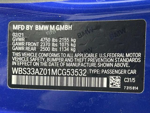 2021 BMW M4 Competition