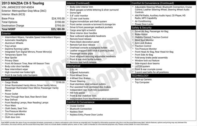 2013 Mazda CX-5 Touring